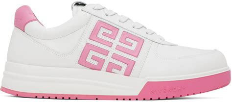 givenchy white pink sneakers|givenchy sneakers price.